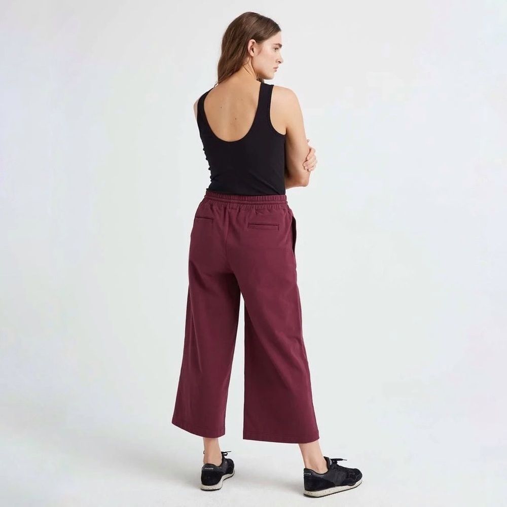 Richer Poorer | Terry Wide‎ Leg Pant in Fig Size S